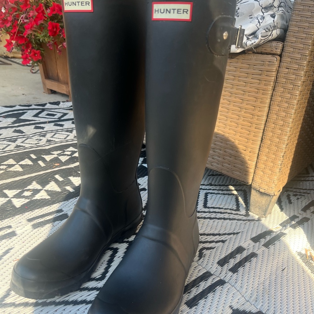 Hunter Classic Black Boots